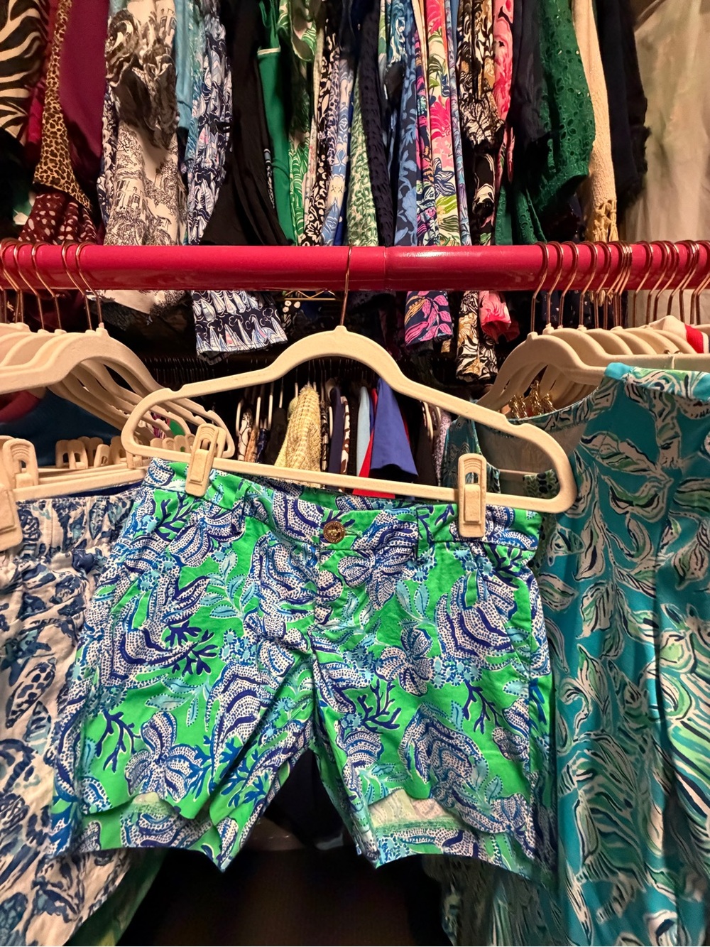 Lilly Pulitzer Callahan Stretch Shorts - Cabana Green - 00